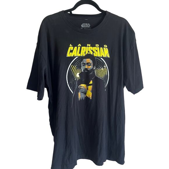 Star Wars Lando Calrissian Black T shirt 2XL READ! - Picture 1 of 6